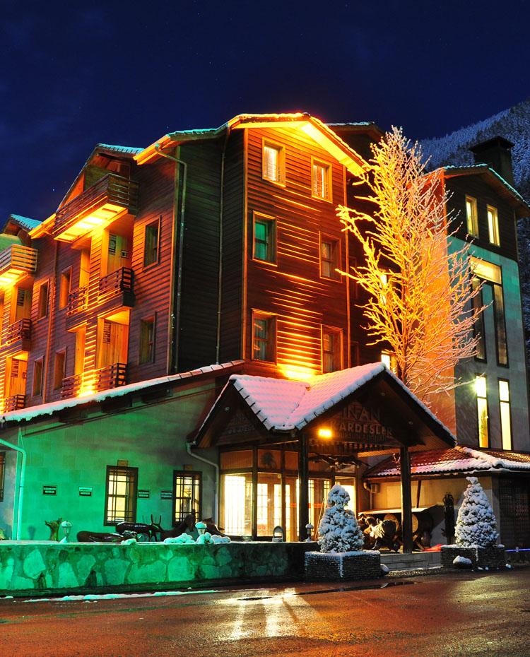 Inanlar Deluxe Hotel & Bungalow Uzungöl Eksteriør bilde